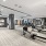 rowing machines in bright fitness room