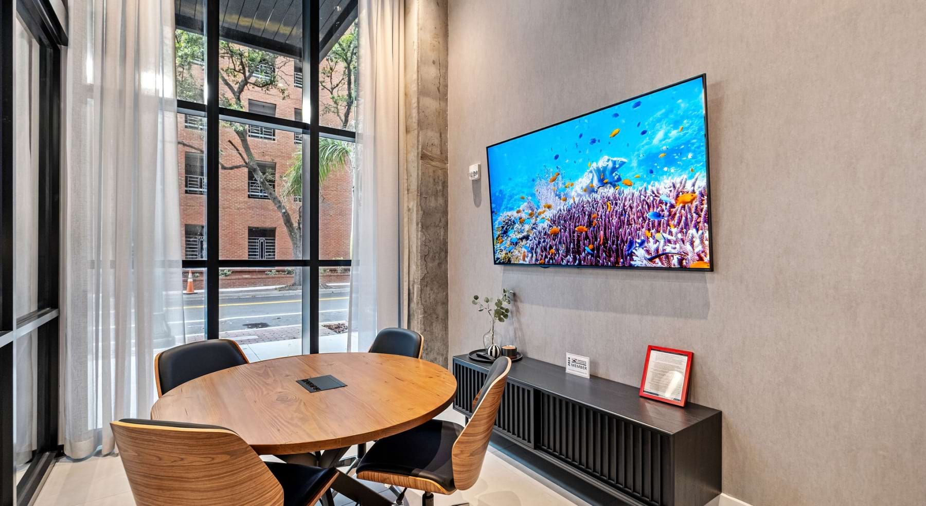 Conference Room with TV