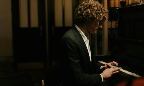 a man indoors 